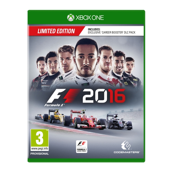 F1 2016 Limited Edition Xbox One Game